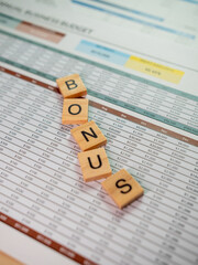 Poster - Business bonus insights performance metrics office environment financial analysis overview