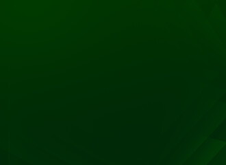 Poster - Abstract background of transparent geometric layers on dark green. High resolution full frame modern template with copy space.