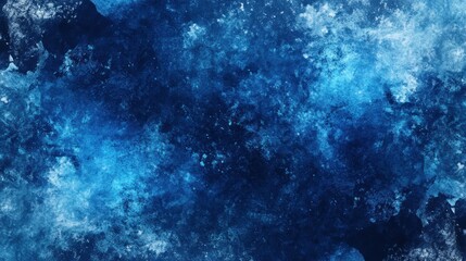 Poster - Abstract Blue Watercolor Texture Background