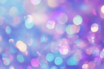 Aufkleber - Pastel Bokeh Lights Abstract Background Image