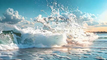 Wall Mural - sea wave