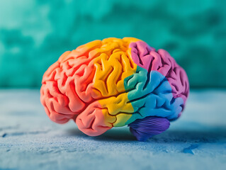 Poster - Neurodiversity and neurodivergent as autism spectrum disorder or dyslexia adhd tourette syndrome asc dyspraxia dyscalculia as a mental health brain diversity psychology