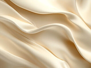 Poster - Minimalistic abstract gentle light beige background for product presentation with light andand