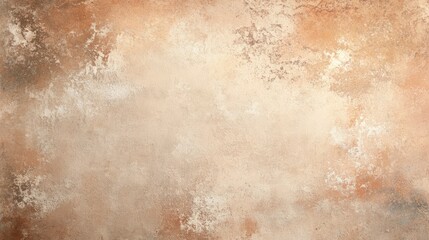 Poster - Abstract textured background with warm tones blending soft beige, cream, and light brown hues, creating a versatile canvas for various creative projects and designs.