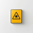 © pengzphoto - Infectious disease warning sign alerting public to hazards urban environment graphic iconography health awareness risk management strategy