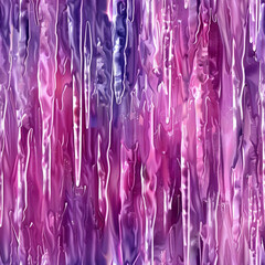 Wall Mural - Fantasy Pink and Purple Icicles Seamless Pattern