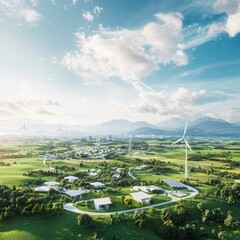 Poster - Optimizing smart energy grid management distributed renewable infrastructure data visualization in urban areas for sustainable development