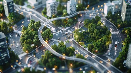 Poster - Revolutionizing urban mobility smart city traffic management strategies for autonomous vehicles global cities research insights technological advances