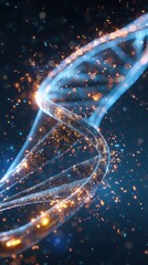 Poster - Exploring the precision genomic medicine interface holographic dna visualization in a laboratory environment for enhanced patient outcomes