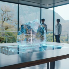 Poster - Enhancing global remote collaboration holographic communication interface for multicultural professionals in a virtual workspace
