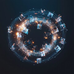 Poster - Enhancing global remote collaboration through holographic communication interfaces for multicultural professionals in a virtual workspace environment