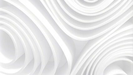 Poster - Visualization futuristic design element. Grey white abstract background with abstract wave element. Lines wave abstract stripe design. Abstract wave element for design. 
