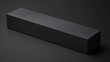 © Arbystudio - Long, Dark Rectangular Block with Subtle Textured Surface