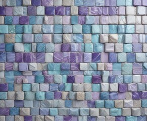 stony mosaic tile background with purple and blue pastels , blue, abstract, purple