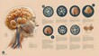 © Heng Heng - AI Stock - Detailed infographic explaining the size of PM2 5 particles how they penetrate the respiratory system and precautionary steps for protection against this environmental health hazard