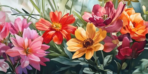 Wall Mural - Flowers in a Vase