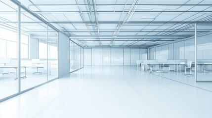  Business meeting room with vacant chairs, symbolizing the importance of preparation and anticipation in professional environments.