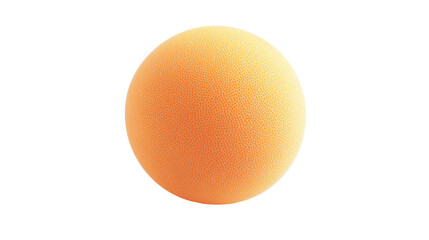 Fototapete - A smooth, round, peach-colored sphere with a textured surface, resembling a soft ball or object.