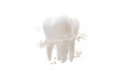 © Vink Fan - Tooth health and nutritional elements, 3d rendering.