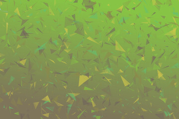 Aufkleber - Random gradient geometrical triangle particle web page background - geometric abstract vector graphic design