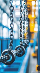 Poster - Manufacturing methods for wear-resistant alloys in heavy machinery, showcasing long-term durability