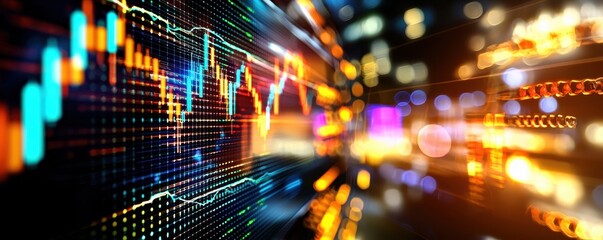 Poster - Dynamic Abstract Visualization of Financial Data and Market Trends