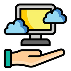 Poster - Cloud Service Icon