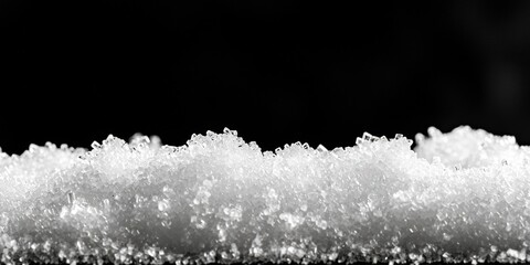 Poster - Snow pile with a lot of snow on it