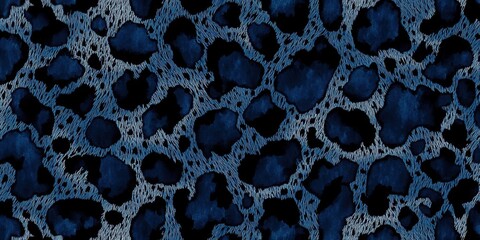 Aufkleber - Blue and white patterned background with a lot of small dots