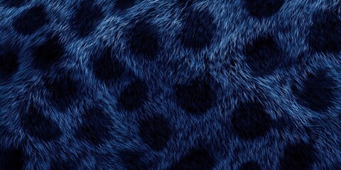 Poster - Blue background with a pattern of dots
