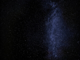 Wall Mural - photo of starry sky with constellation