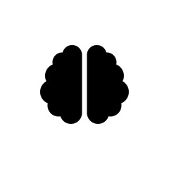 Poster - Brain icon web design in vector