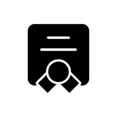 Poster - Certificate icon web design in vector