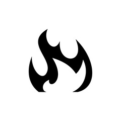 Aufkleber - Fire icon web design in vector