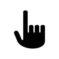 Aufkleber - Finger icon web design in vector