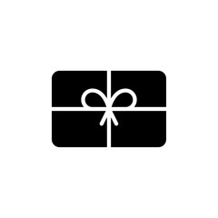 Poster - Gift card icon web design in vector