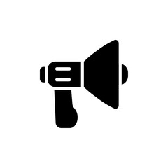 Poster - Megaphone icon web design in vector