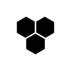 Poster - Molecule icon web design in vector