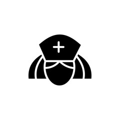 Poster - Nurse icon web design in vector