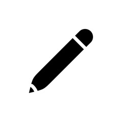 Poster - Pencil icon web design in vector