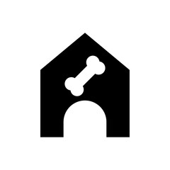 Poster - Pet house icon web design in vector