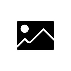Poster - Picture icon web design in vector