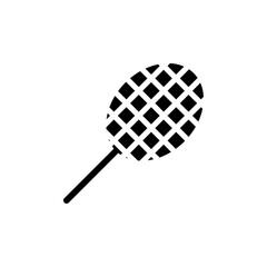 Poster - Racket icon web design in vector