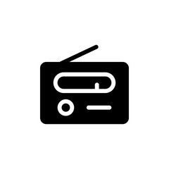 Poster - Radio icon web design in vector