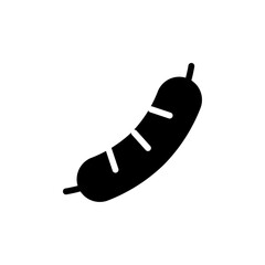 Aufkleber - Sausage icon web design in vector
