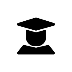 Aufkleber - Student icon web design in vector