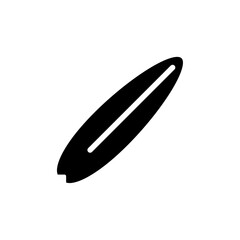 Aufkleber - Surf board icon web design in vector