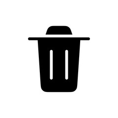 Aufkleber - Trash icon web design in vector