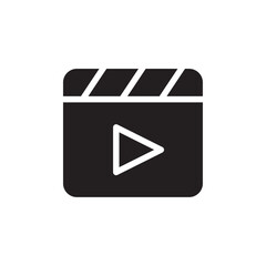 Poster - Video icon web design in vector