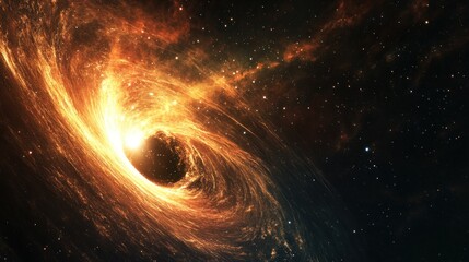Wall Mural - Cosmic Vortex - A Journey Through Space